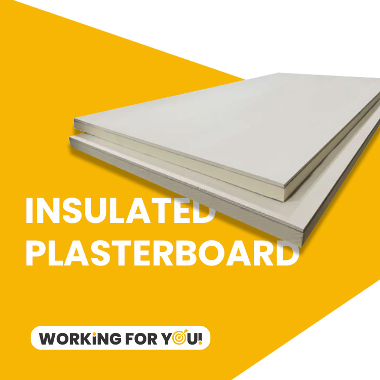 37.5mm PIR Insulated Plasterboards