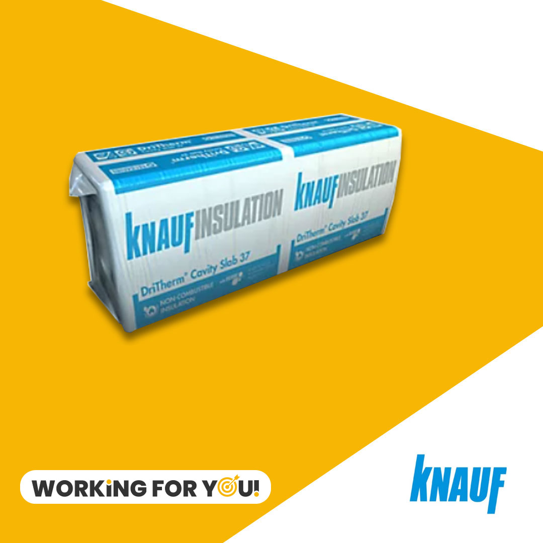 50mm Acoustic Slabs RS45 (7.2m2) Knauf