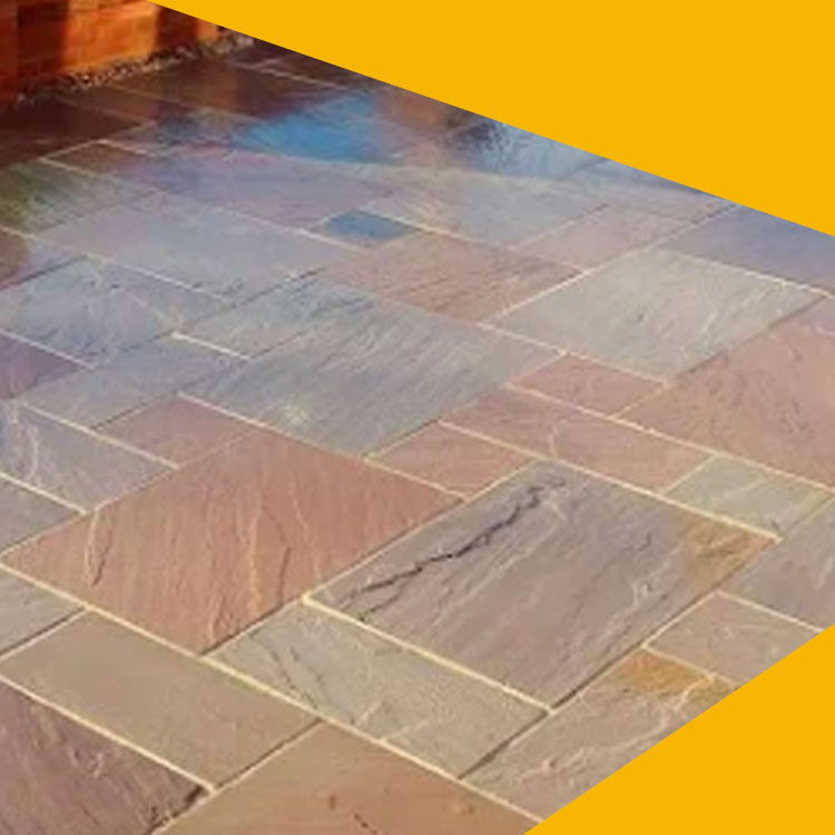 Indian Stone – Raj Green – Mixed Patio Packs 20m2